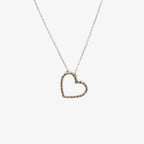Diamond Heart Set Pendant Necklace - Jordans Jewellers