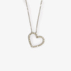 Diamond Heart Set Pendant Necklace - Jordans Jewellers
