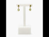 Jordans Jewellers 9ct rose gold oval peridot double drop earrings - Video 1