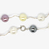 Jordans Jewellers silver multicoloured shell pearl necklace - Alternate shot 1