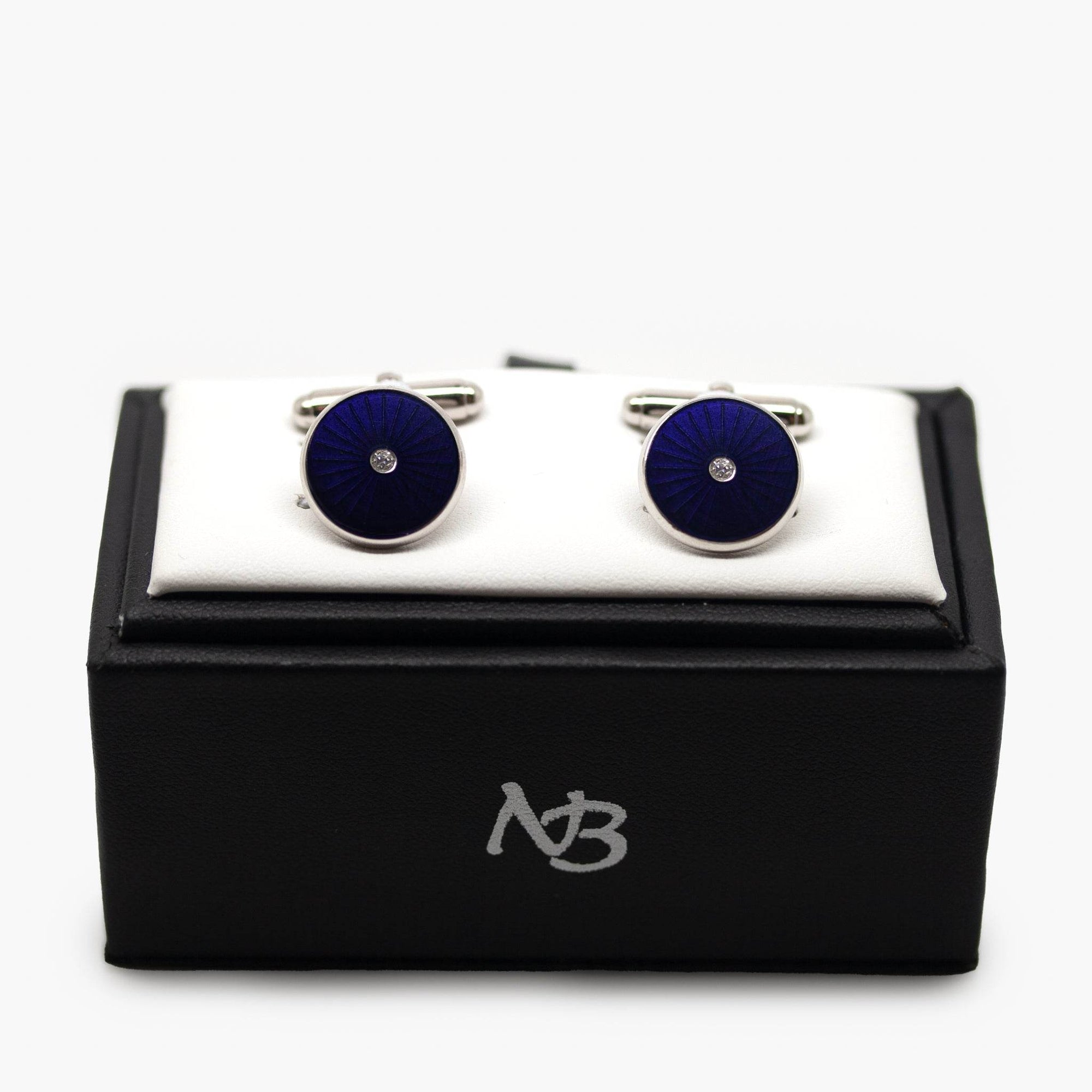 Nicole Barr Diamond Cufflinks - Jordans Jewellers