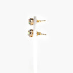 Opal & Diamond Halo Stud Earrings - Jordans Jewellers