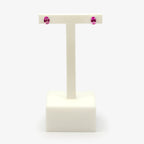 Pink Sapphire Stud Earrings - Jordans Jewellers