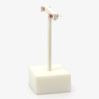 Pink Sapphire Stud Earrings - Jordans Jewellers