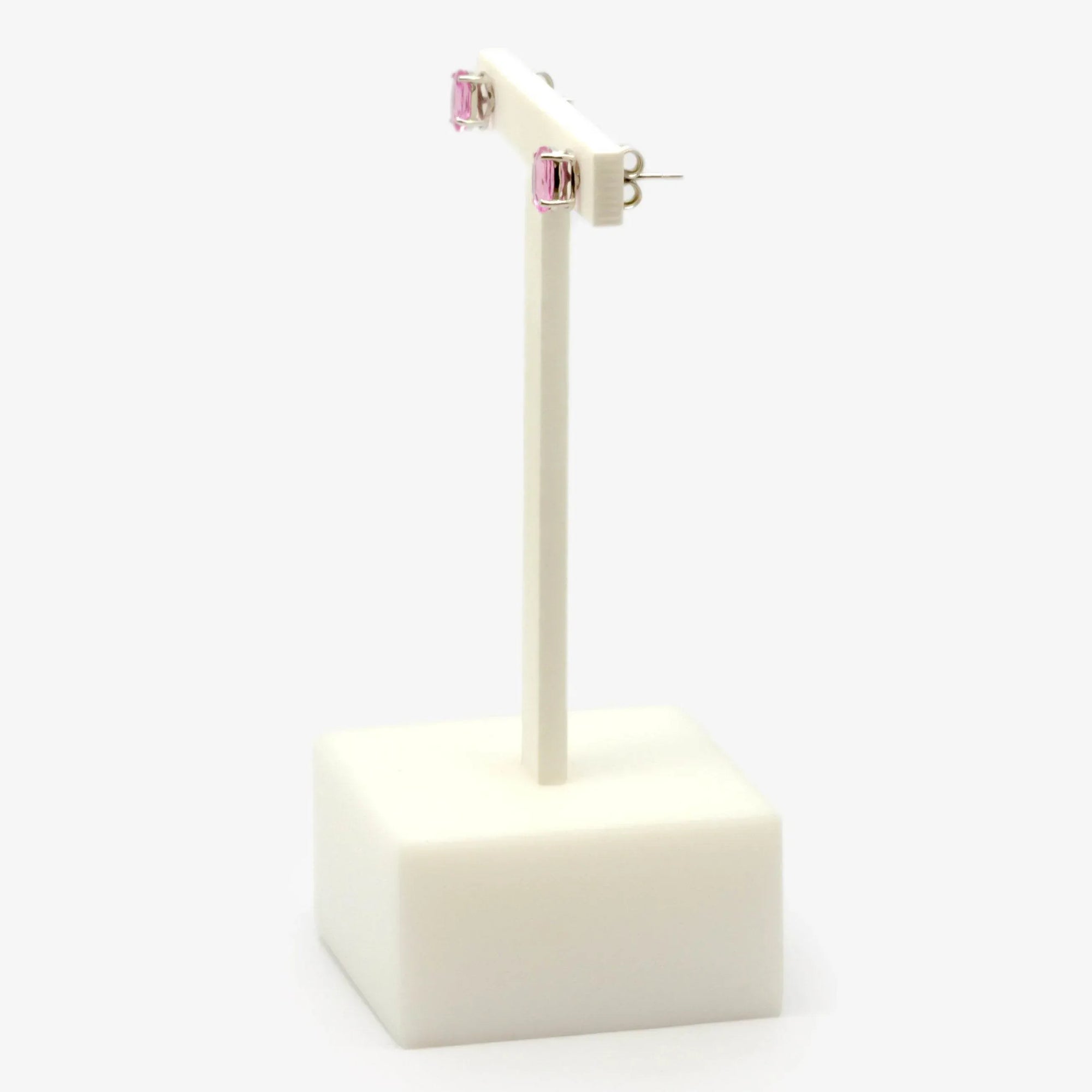 Pink Sapphire Stud Earrings - Jordans Jewellers