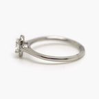 Platinum Oval Diamond Solitaire Halo Ring - Jordans Jewellers