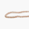 Jordans Jewellers metal and pink peach freshwater pearl necklace - Alternate shot 1