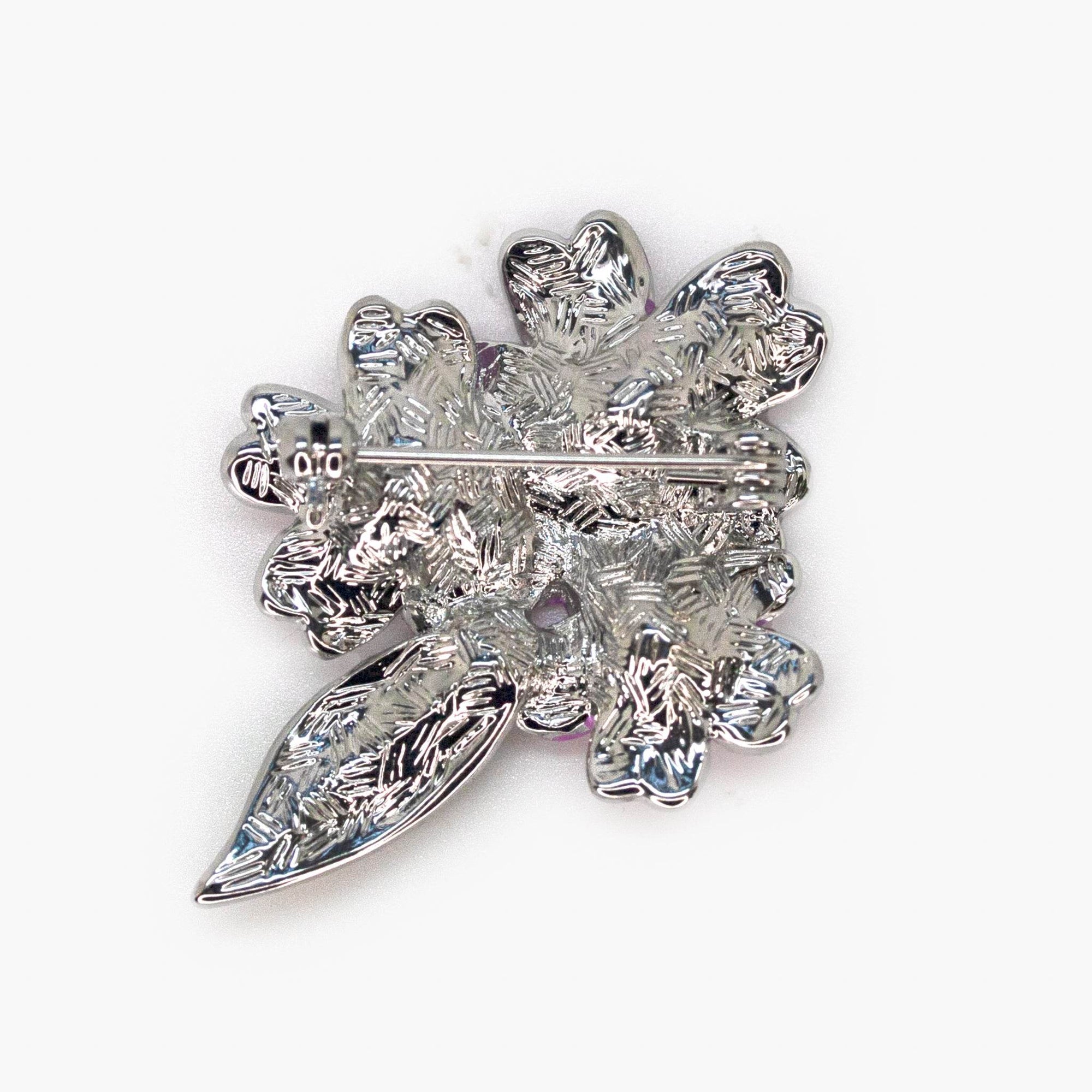 Pink Primrose Brooch - Jordans Jewellers