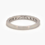 Platinum 0.52ct Diamond Half Eternity Ring - Jordans Jewellers