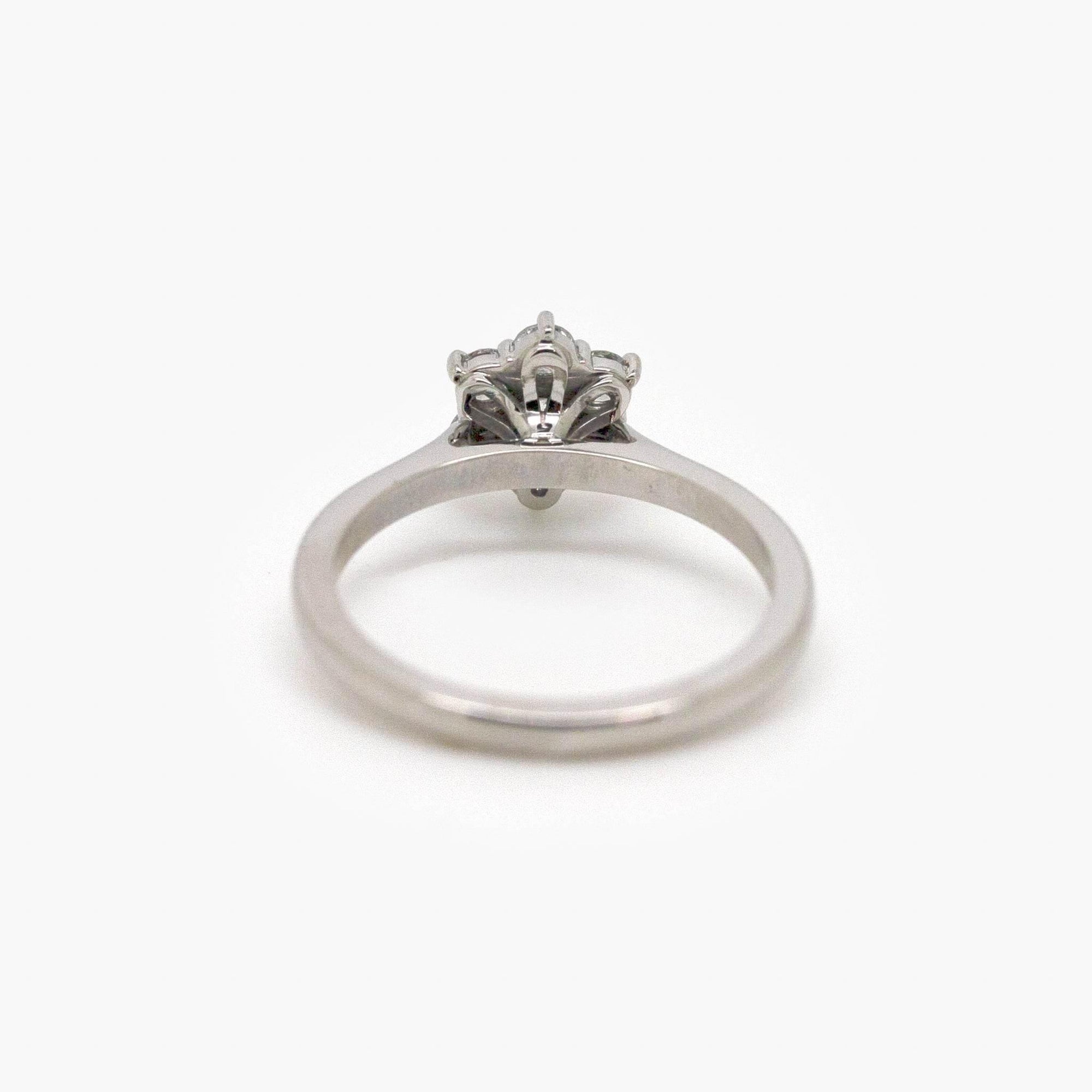 Platinum 0.51 Carat Diamond Daisy Cluster Ring - Jordans Jewellers
