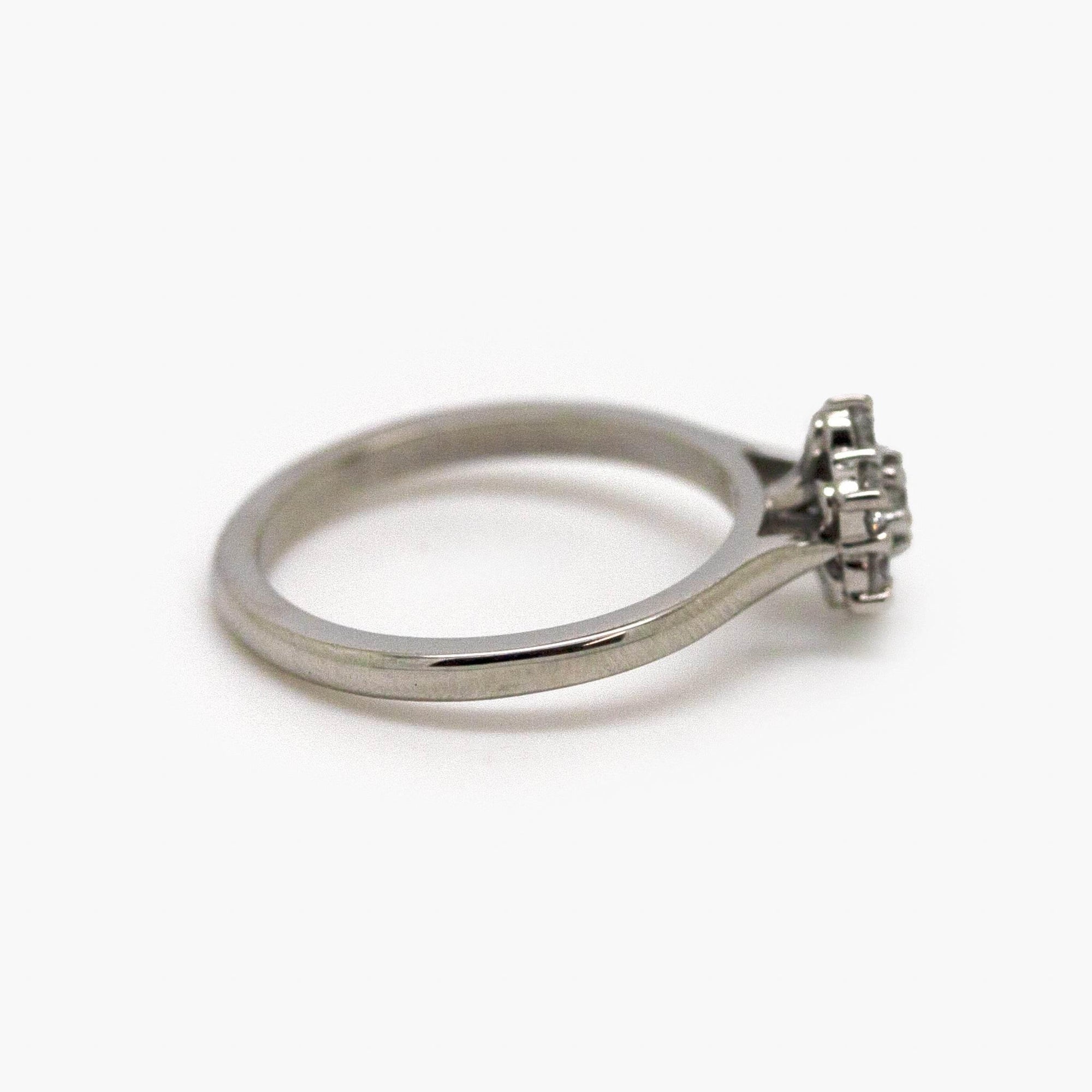 Platinum 0.51 Carat Diamond Daisy Cluster Ring - Jordans Jewellers