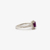 Jordans Jewellers platinum purple sapphire and diamond ring - Alternate shot 1 - Alternate shot 2