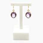 Lavender Quartz Drop Earrings - Jordans Jewellers