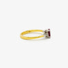 Jordans Jewellers 18ct gold ruby and diamond ring - Alternate shot 1