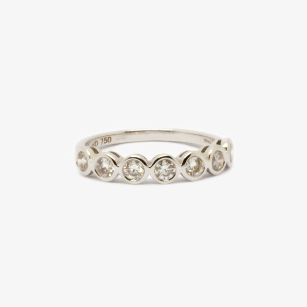 Seven-stone Emerald Cut Lab Diamond Wedding Ring | Ritani
