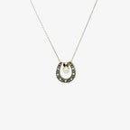 Reversible Horseshoe Pearl Pendant Necklace - Jordans Jewellers