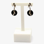 Silver & Onyx Drop Earrings - Jordans Jewellers