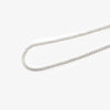 Jordans Jewellers Silver Claw Set 0.2cm Round Cz Line Necklace
