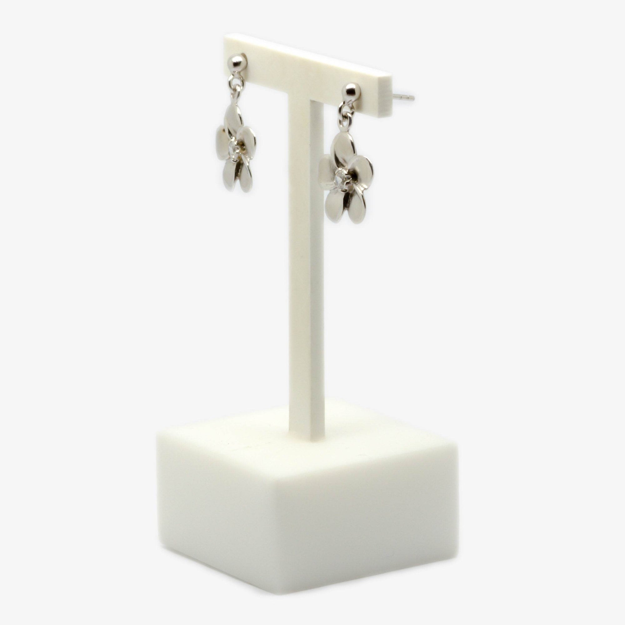 Silver Flower Earrings - Jordans Jewellers