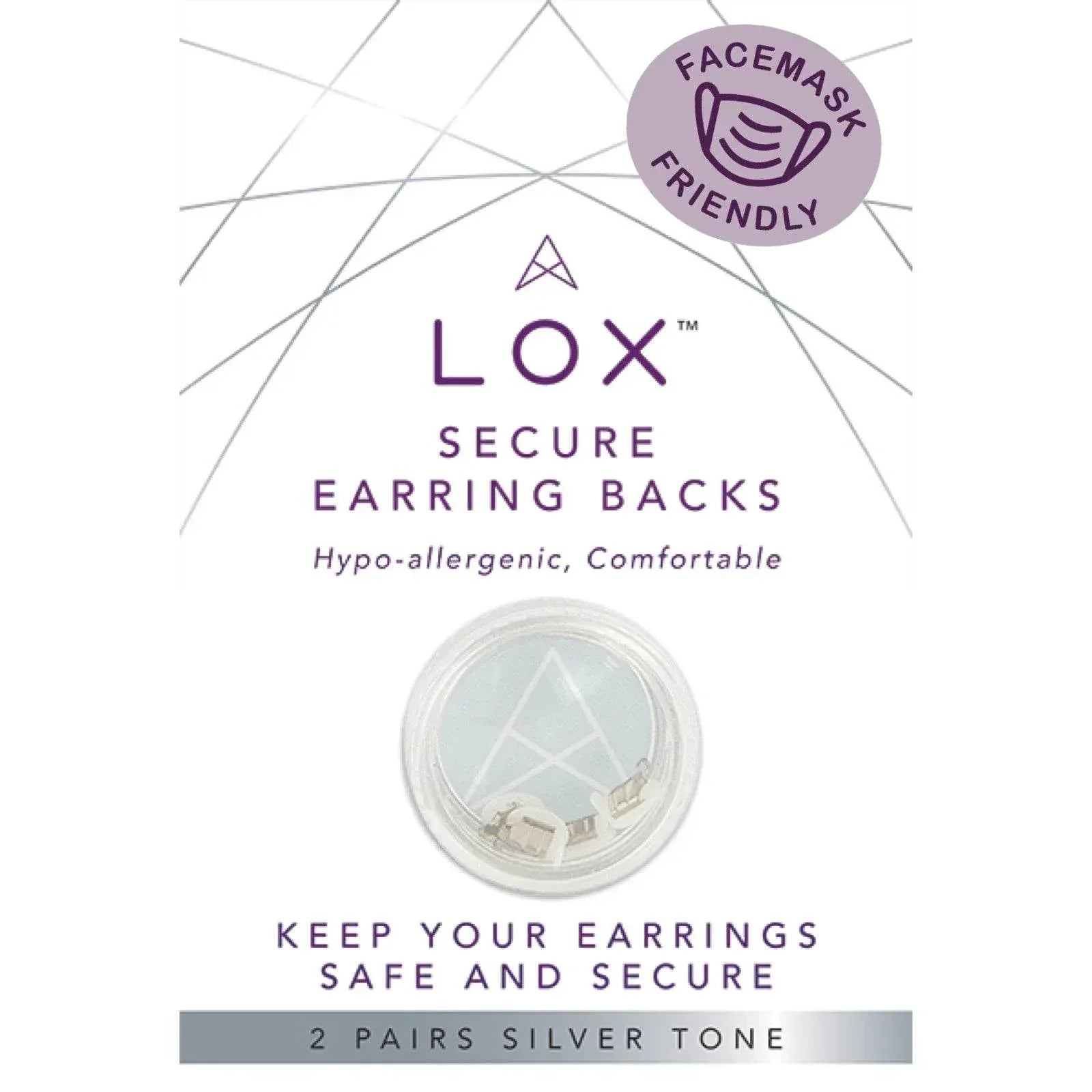 Lox Earrings Backs - Jordans Jewellers
