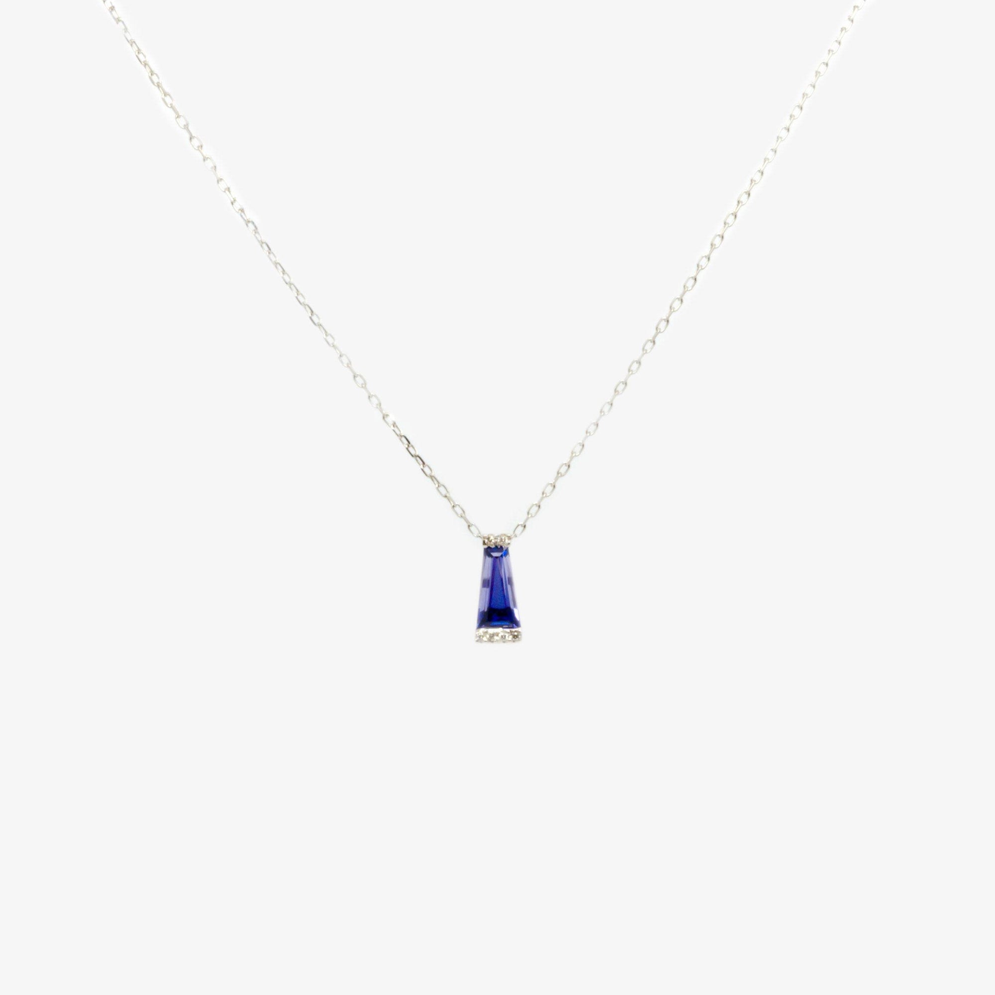 Tanzanite & Diamond Necklace - Jordans Jewellers