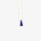 Tanzanite & Diamond Necklace - Jordans Jewellers