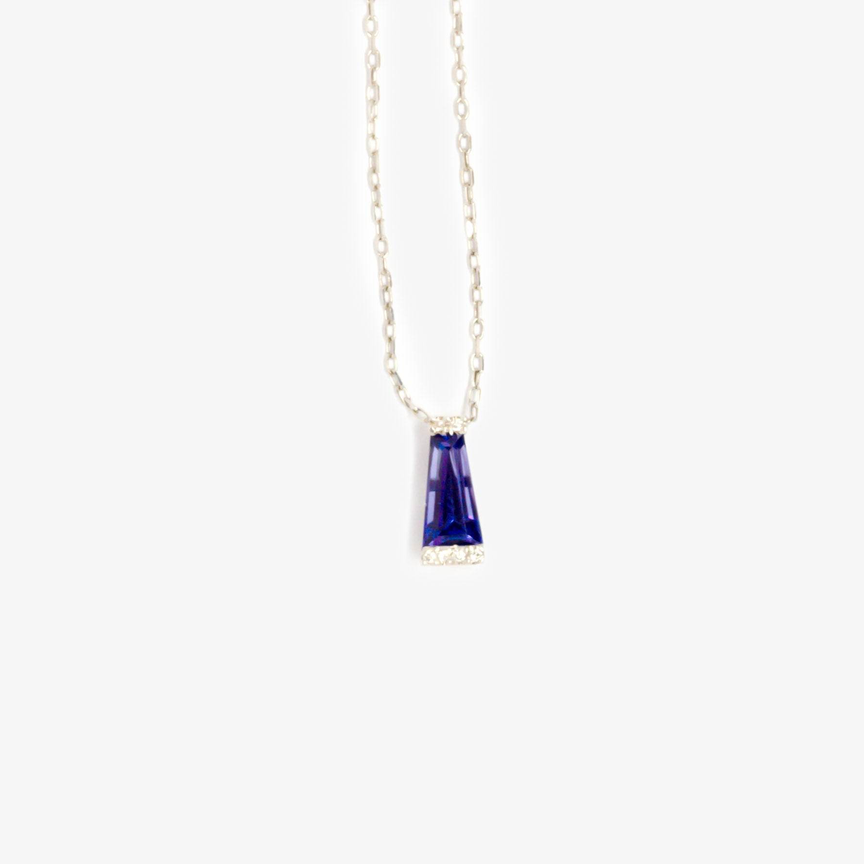 Tanzanite & Diamond Necklace - Jordans Jewellers