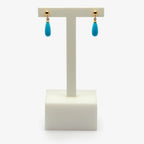 Turquoise Dangle Drop Earrings - Jordans Jewellers