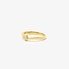 Diamond Set Wishbone Ring - Jordans Jewellers