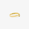 Jordans Jewellers 9ct yellow gold diamond set wishbone ring - Alternate shot 1 - Alternate shot 2